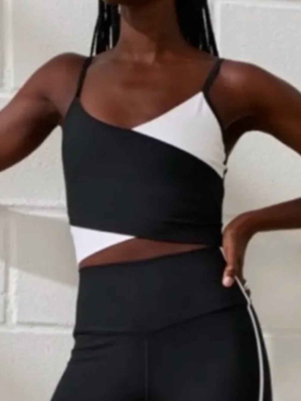 YPB black and white sculpt tank size Small